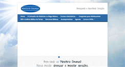 Desktop Screenshot of memanuel.com.br
