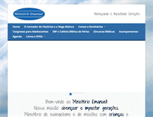 Tablet Screenshot of memanuel.com.br